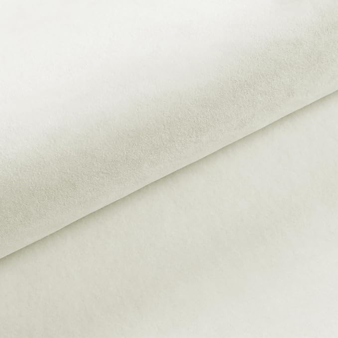 VEELIKE Self Adhesive Off-White Velvet Drawer Liner - Image 6