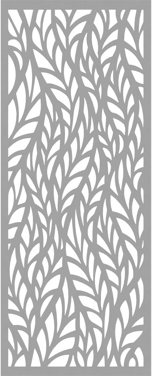 31 3/8"W x 79 3/8"H x 3/8"T Ortonville Decorative Fretwork Wall Panels in - Image 4