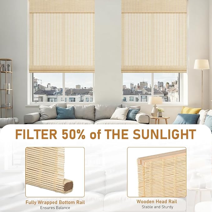 SEEYE Cordless Roman Shades - Image 4