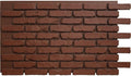 EverStone Aged Brick Faux Brick Panel, 46 7/8"W x 27"H x 1 1/4"D by EkenaMillwork