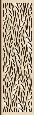 Ortonville Decorative Pierced Fretwork Wood Wall Panels, 9 3/8"W x 24 3/8"H x by EkenaMillwork