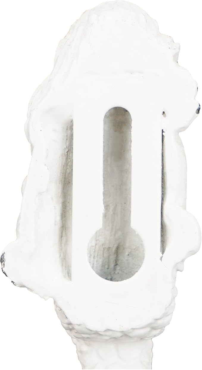 SOFFEE DESIGN 2pcs White Mermaid Shape Metal Coat Hooks, Playful 3D Mermaid - Image 8