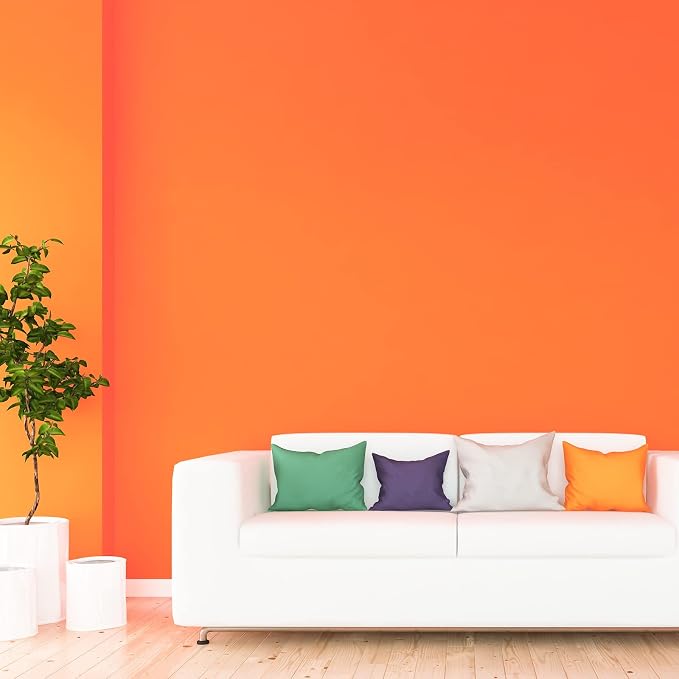 Orange Peel and Stick Wallpaper, 15.7 X 315 inches Renter Friendly Wallpaper - Image 5
