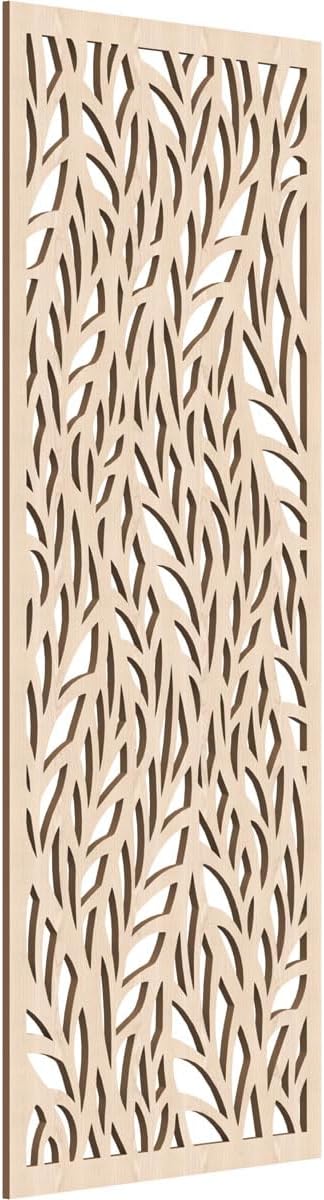 Ortonville Decorative Pierced Fretwork Wood Wall Panels, 23 3/8"W x 59 3/8"H x by EkenaMillwork