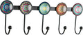 Boho Coat Rack Wall Mounted by BanllisDinoFunandSpaceAdventures
