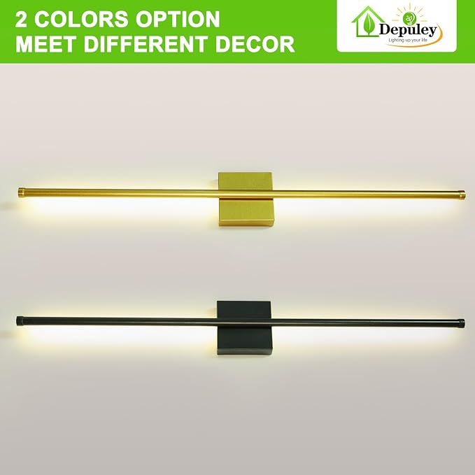Depuley Battery Operated Wall Sconce: Set of 2 Wireless Wall Lights - Image 8