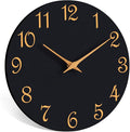 Roymnie Wall Clock, 10 Inch Modern Wall Clocks Battery Operated, Silent Non by Unknown
