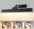 Picture Lights for Wall, Battery Operated Picture Light 16in Gallery Light for by Afyuol