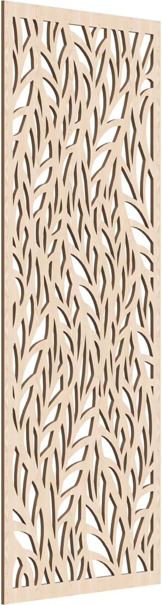 Ortonville Decorative Pierced Fretwork Wood Wall Panels, 27 3/8"W x 69 3/8"H x by EkenaMillwork