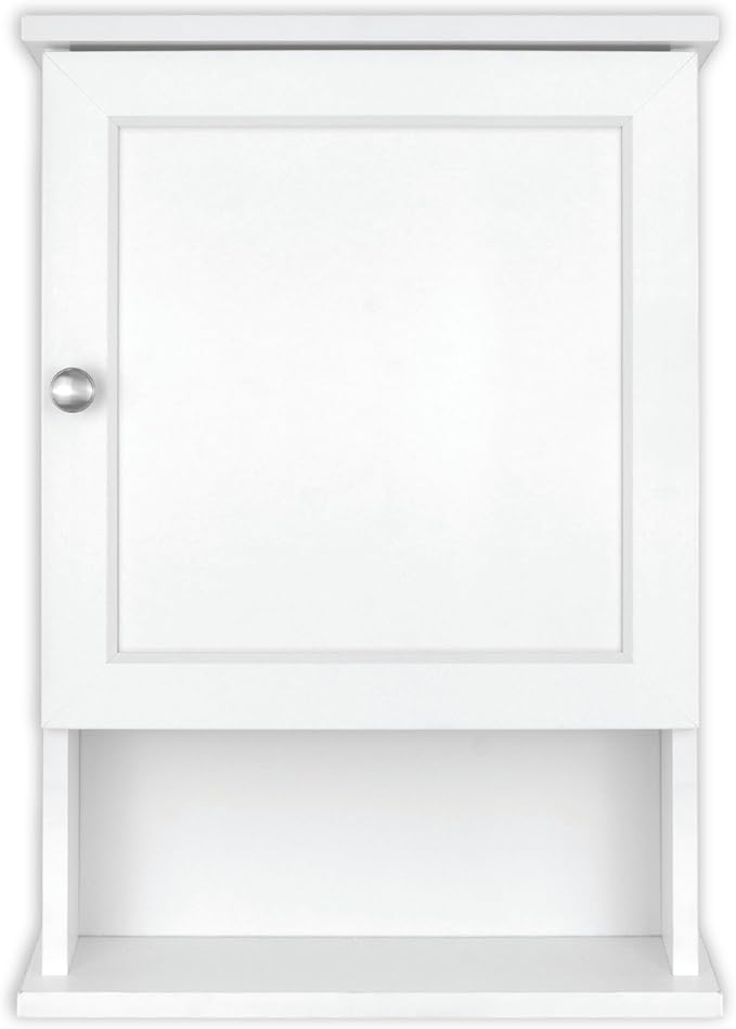 MCS 23x16 White Medicine Cabinet Organizer, Wall Mounted Bathroom Cabinet by MCSIndustriesInc