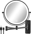 DECLUTTR Wall Mounted Lighted Makeup Mirror, 3 Color Lights, Touch Dimmable by DECLUTTR