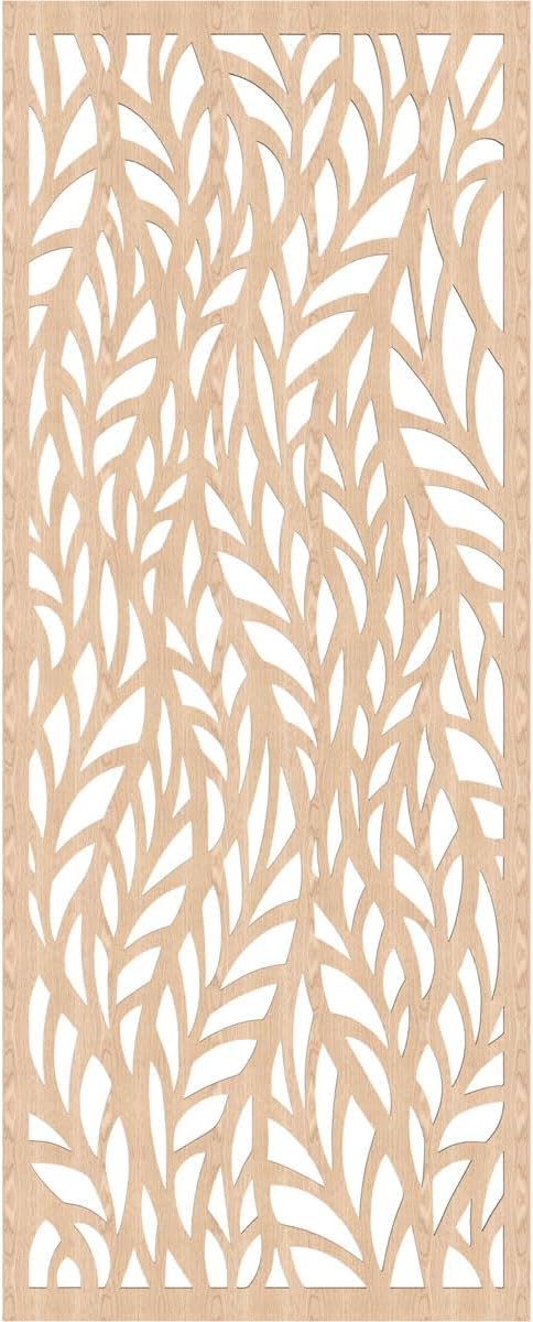 Ortonville Decorative Pierced Fretwork Wood Wall Panels, 27 3/8"W x 69 3/8"H x - Image 2