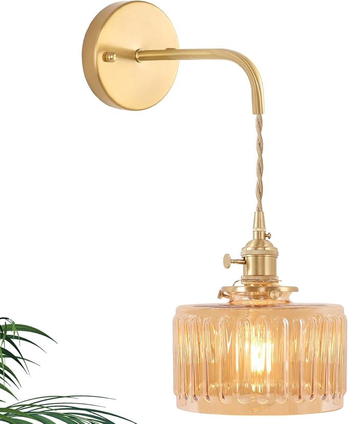 Shenmoyl Vintage Wall Sconce Wall Lamp by Shenmoyl