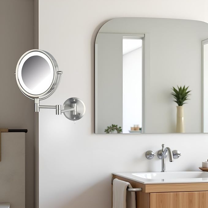 JERDON Wall-Mounted Vanity Mirror - Image 2