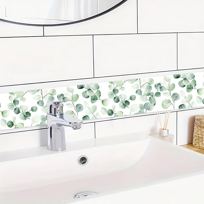 HOMETITUTE Wallpaper Border 4x196 Inch Peel and Stick Wall Border Wallpaper - Image 2