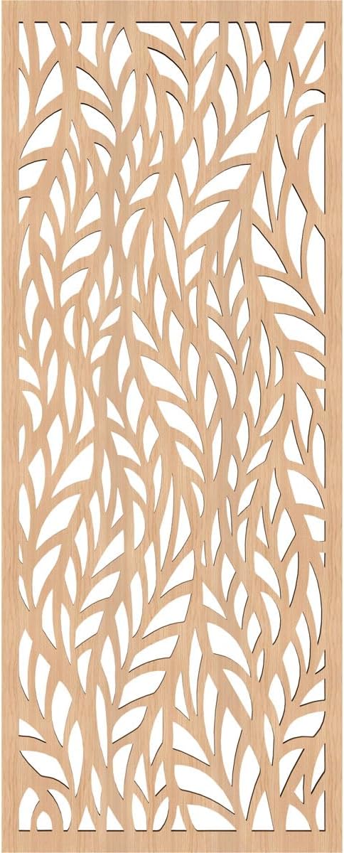 Ortonville Decorative Pierced Fretwork Wood Wall Panels, 9 3/8"W x 24 3/8"H x - Image 2
