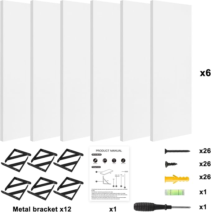 YGEOMER 16.5 Inch Floating Shelves - Image 7