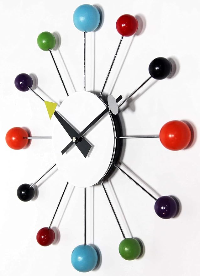 Infinity Instruments Orb Spoke Midcentury Modern 15 inch Retro Starburst Ball - Image 3