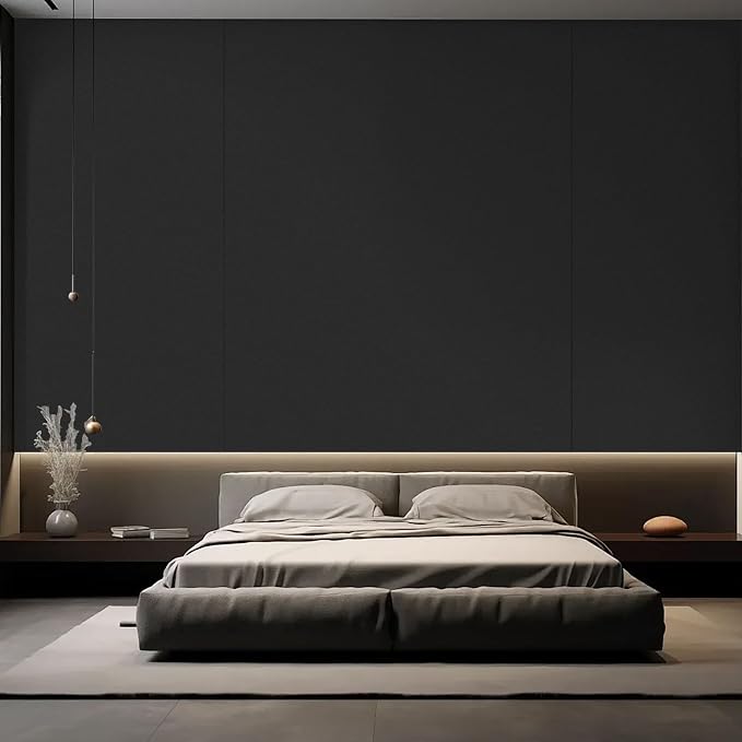 practicalWs Black Wallpaper Peel and Stick - Image 5