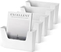 YOHOM Adhesive File Holder Plastic Document Folder Door No Drilling Mount Mail by Yohom
