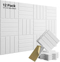 12 Pack Sound Proof Foam Panels by Soundsbay