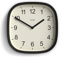 JONES CLOCKS® Sprite wall Clock | Modern Retro Rounded Square Clock | 10 inch | by JONESCLOCKS