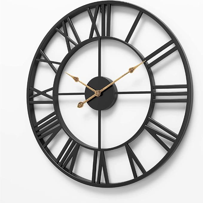 Large Industrial Wall Clock - Image 2