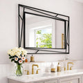 Rectangular Wall Mirror, Hang Horizontally or Vertically by NXHOME