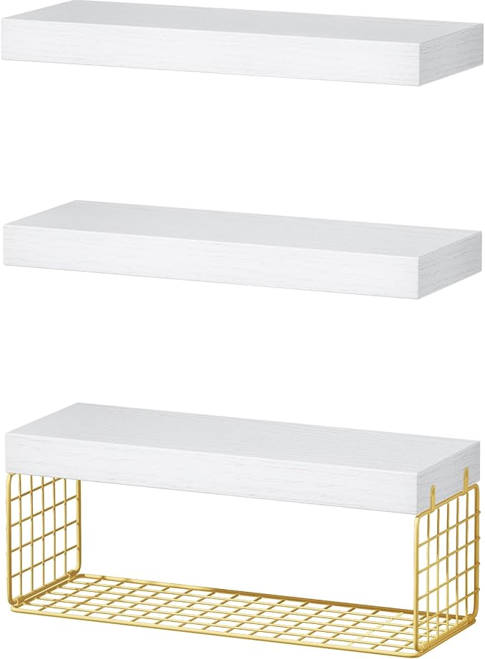 QEEIG Bathroom Shelves Over Toilet - Image 9