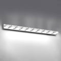 IZORRO LED Modern Bathroom Lights Fixtures, Chrome Acrylic Wall Lighting by IZORRO