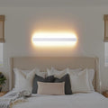 KELUOLY Modern Plug in Wall Sconces, 23.6 inch Frosted White LED Long Wall by KELUOLY
