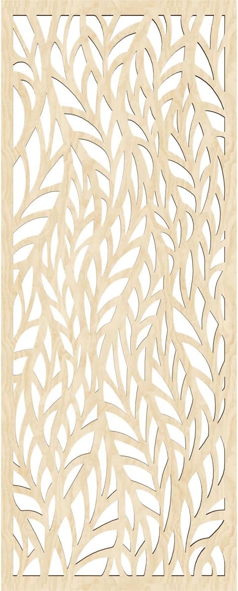 Ortonville Decorative Pierced Fretwork Wood Wall Panels, 15 3/8"W x 39 3/8"H x - Image 4