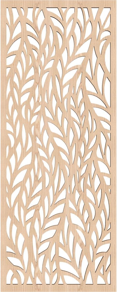 Ortonville Decorative Pierced Fretwork Wood Wall Panels, 13 3/8"W x 34 3/8"H x - Image 2