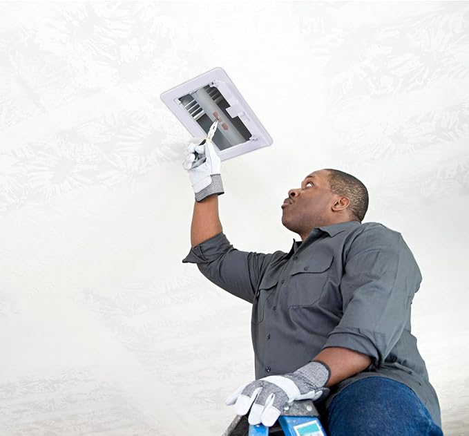 Suteck Plastic Access Panel for Drywall Ceiling 4 x 6 Inch Reinforced Plumbing - Image 6