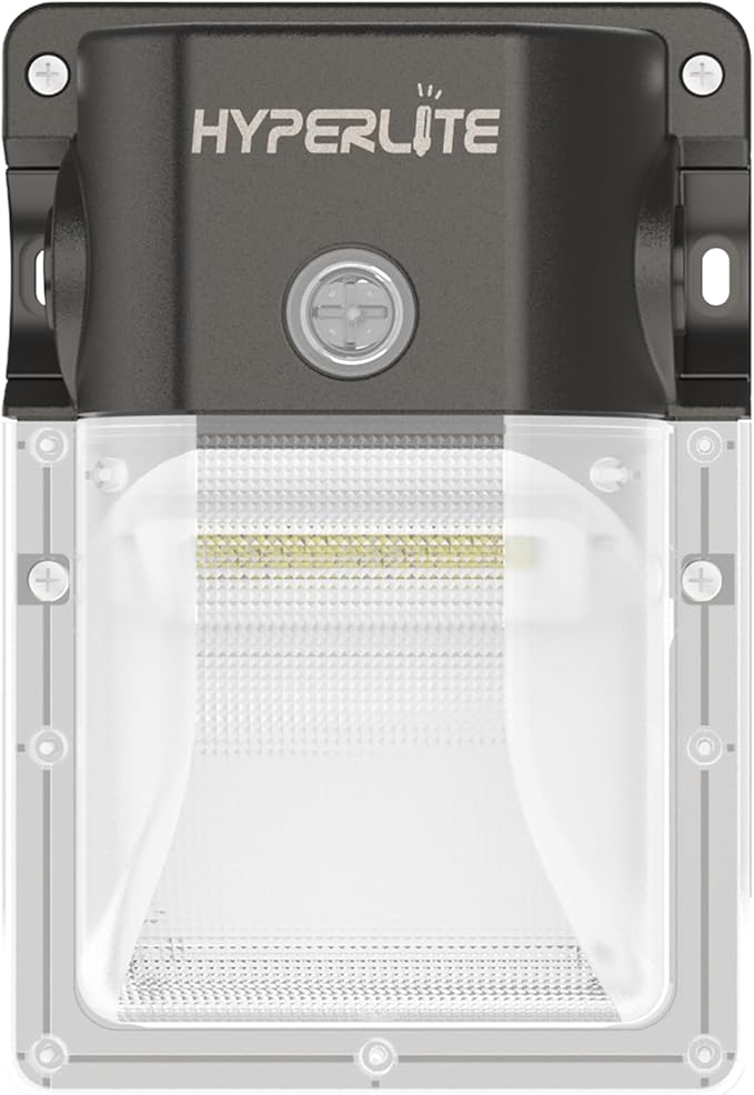 HYPERLITE LED Wall Pack Light: 30W 3600lm 5000K LED Wall Pack by HYPERLITE
