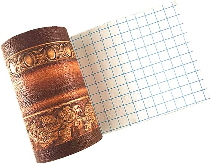 3D Wood Grain Self Adhesive Peel and Stick Waterproof Wall Border Easy to Apply - Image 3