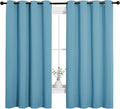 NICETOWN Thermal Insulated Curtains Blackout Draperies, Window Treatment Solid by NICETOWN