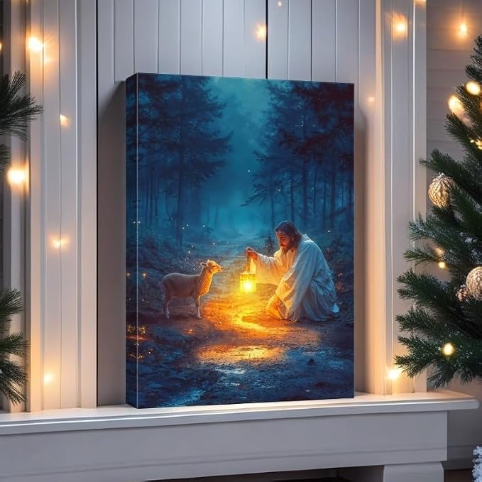 Ploceiny Christian gifts for women Religious wall art decorations for prayer - Image 4