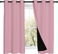 NICETOWN 100% Blackout Short Curtains by NICETOWN