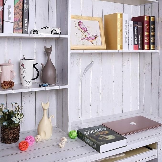 Abyssaly Shiplap Peel and Stick Wallpaper 394" X 11.8" Self-Adhesive Removable - Image 6