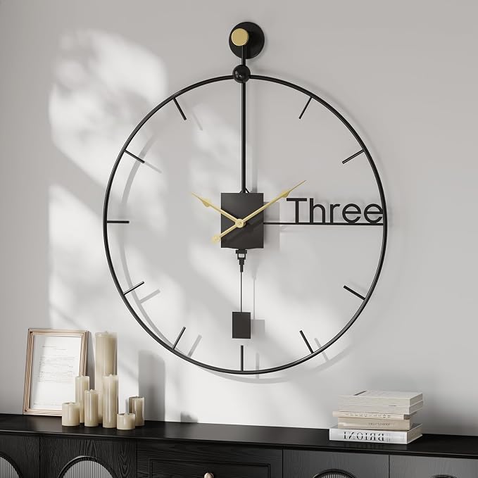 Cuspin 24 inch Large Wall Clock - Image 7