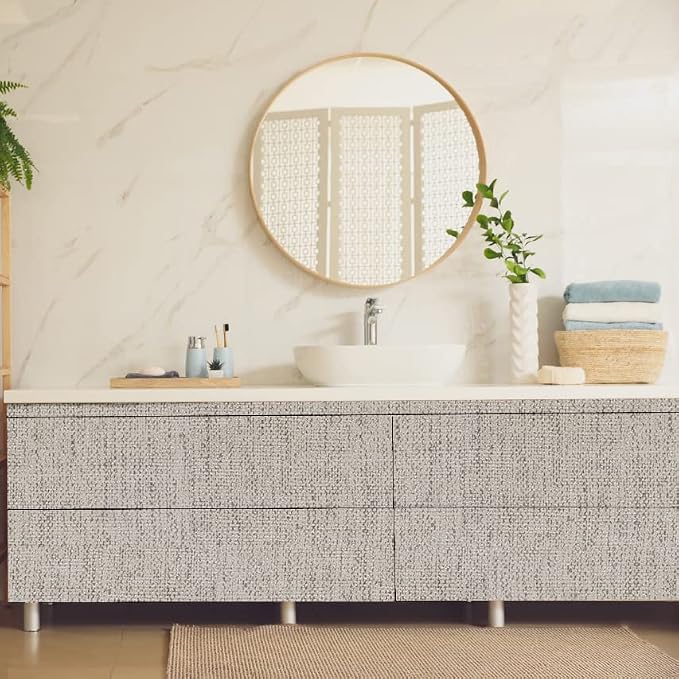 Yancorp Textured Fabric Wallpaper - Image 2