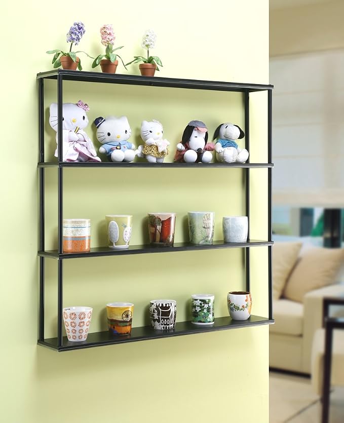 Mango Steam Wall-Mounted Steel Floating Shelving Unit - Image 5