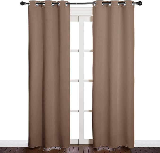 NICETOWN Window Draperies Blackout Curtain Panels, Window Treatment Thermal by NICETOWN
