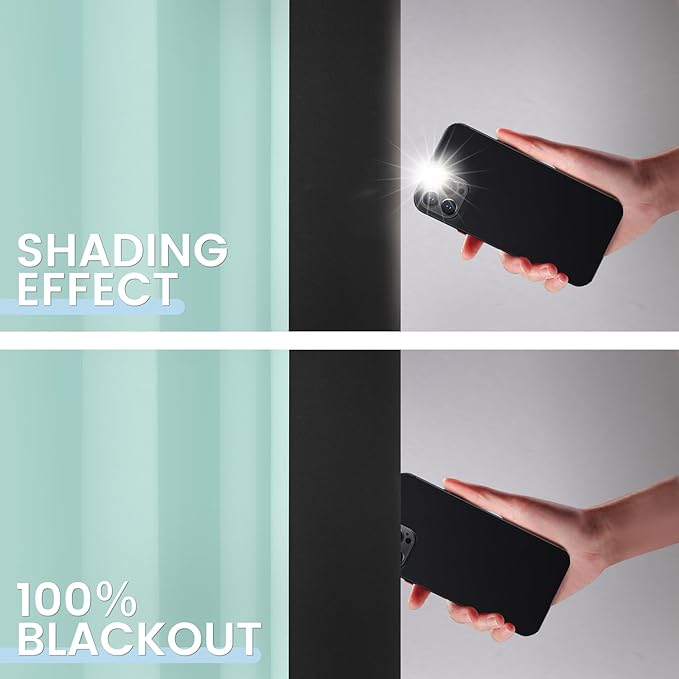 SimpleHome 100% Blackout Curtains - Image 3