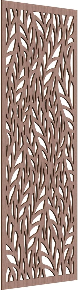 Ortonville Decorative Pierced Fretwork Wood Wall Panels, 31 3/8"W x 79 3/8"H x by EkenaMillwork