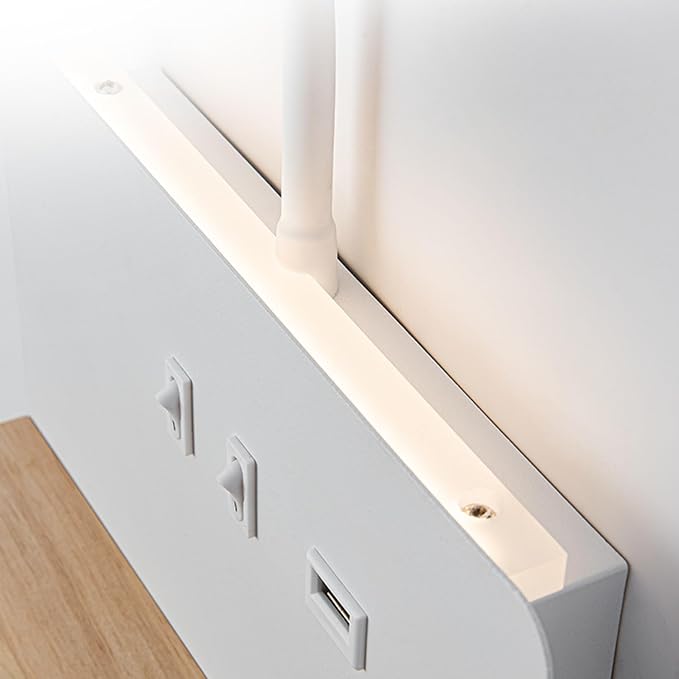 Bedside Wall Sconces with Wireless Charging Station & USB Charging, 3 - Image 7