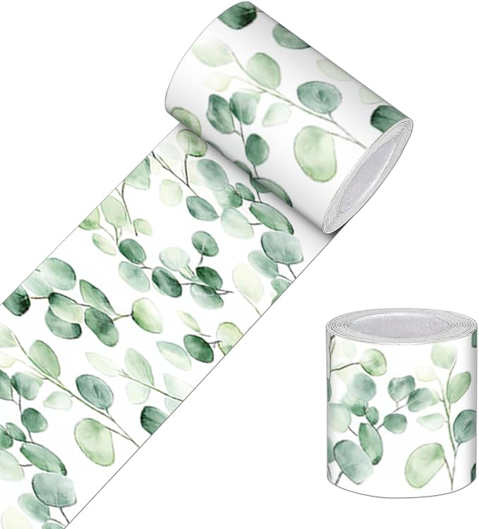 HOMETITUTE Wallpaper Border 4x196 Inch Peel and Stick Wall Border Wallpaper by HOMETITUTE