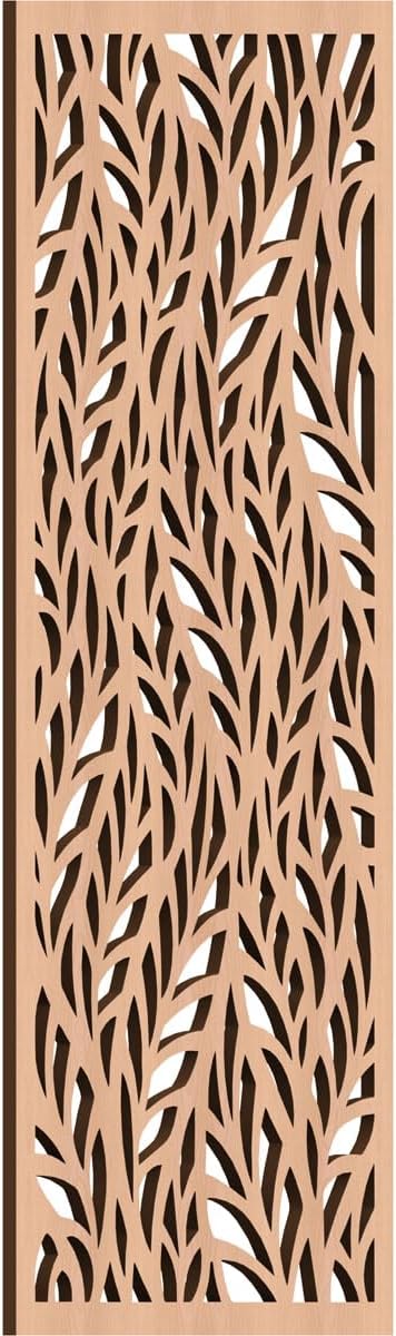 Ortonville Decorative Pierced Fretwork Wood Wall Panels, 13 3/8"W x 34 3/8"H x by EkenaMillwork