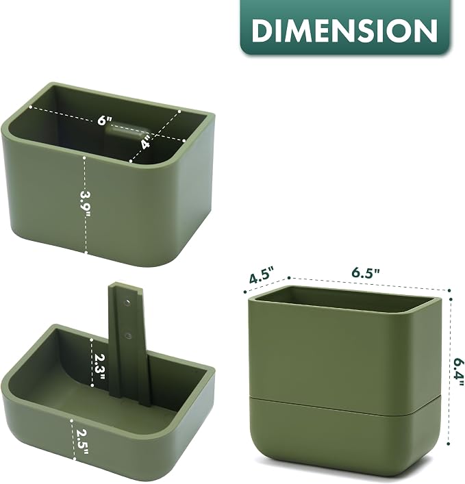 Phoenix Vine 6.5 Inch Wall Mounted Self-Watering Planter Pot - Image 3